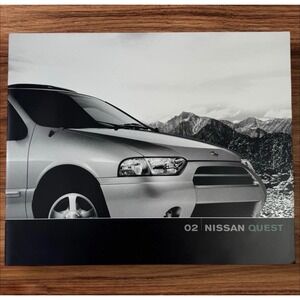 2002 Nissan Quest Van‎ Original Sales Brochure Catalog 02 Minivan Vtg Literature